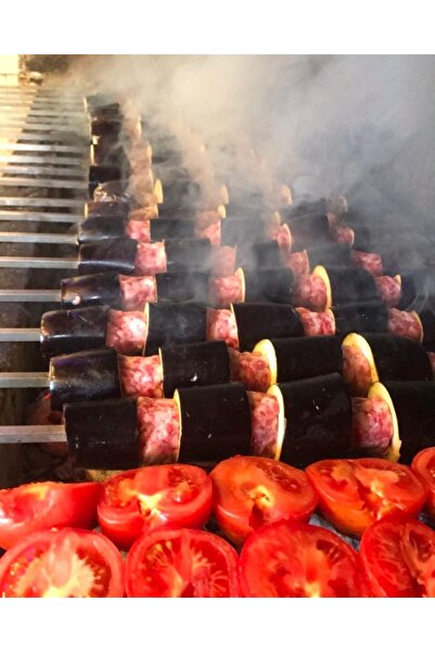 Robin akyıl Patlican Kebap Sisi 8Mm 5 Adet Sebze Sisi 60 cm