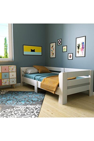 MyMob Mobilya Oval Kenar Mdf Sedir Karyola- Kaliteli Ve Uygun