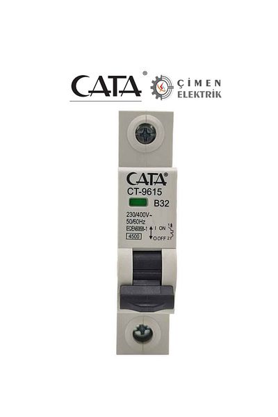 Cata Ct 9615 1x32a 4.5ka B Type Automatic Fuse
