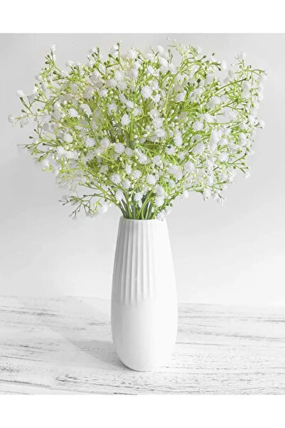 MD Aspiz Flowers باقة شيبسو جيبسوفيلا الاصطناعية الفاخرة - قطعتان من باقة الز...