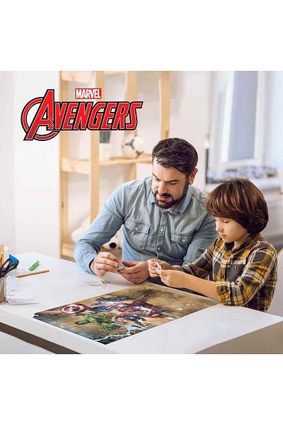 Cubic Fun Avengers 300 Piece 3D Puzzle Metal Box