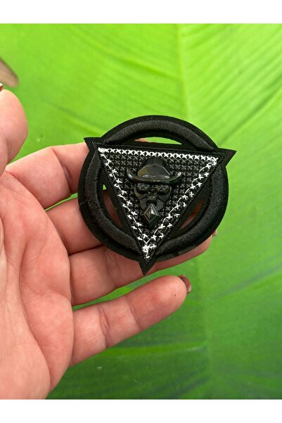 Gönülden Tasarım 6X6 CM ÇELİK ARMA DİKİŞ HOBİ ÇANTA GİYİM AKSESUARI