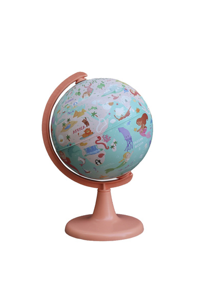 Gürbüz Mermaid Journey Globe 15 Cm Küre+ Puzzle 54 Parça 48156