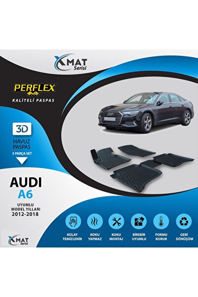 PERFLEX Paspas 3d Havuzlu X-mat Audi A6-c8 2012-2018