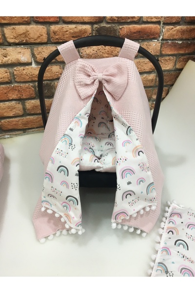 BUSEBABYHOME Çok Amaçlı Babynest , Puset Örtüsü , Alt Açma Ve Battaniye, Nevresim Takımı 15'li Set Bebek Çeyizi