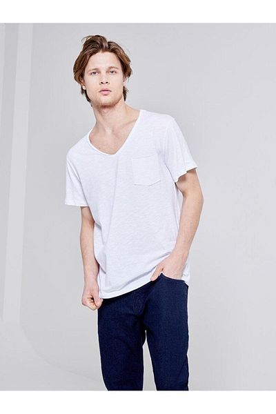 Ltb Legesa V-neck Men's Short Sleeve T-shirt1224841926089