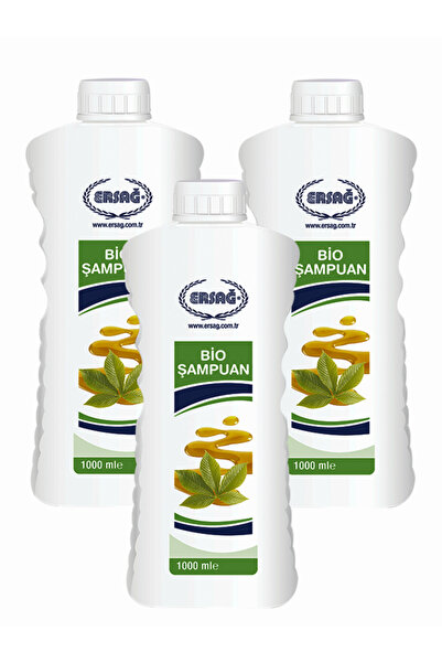 Ersağ Bio Şampuan 1000 ml x 3 Adet