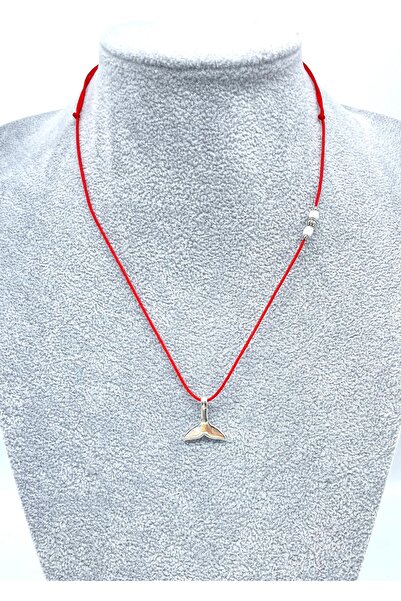 Concept HuBuTU قلادة حبل إنفينيتي صغيرة باللون الأحمر