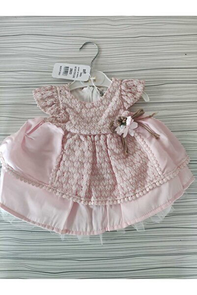 sofun GÜPÜRLÜ  TÜL ASTARLI KIZ BEBEK ELBİSE