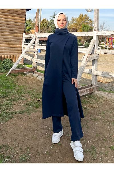 Bwest DOUBLE SET - Navy Blue - Bwest