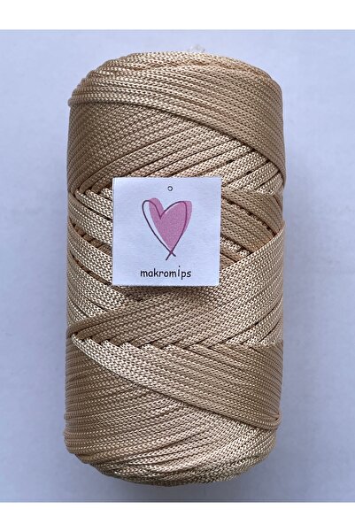 Makromİps PREMİUM POLYESTER MAKROME İPİ 1. KALİTE (3 mm 250 gr 180 metre)  SU...