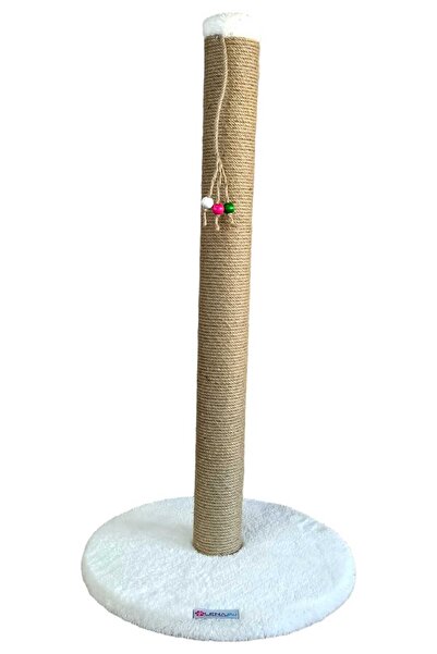 Lena Pet 82 cm Uzun Boy Yuvarlak Taban 8 cm Boru Çapı Kedi Tırmalama Tahtası