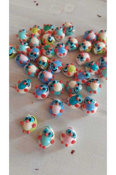 Bonanka Kuş Model Murano Cam Boncuk (1 ADET)