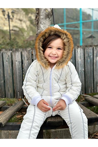 Ares Kids Fashion Hooded Unisex Snow Jumpsuit Water Resistant Children's and Baby's Clothing Boys Girls Holiday