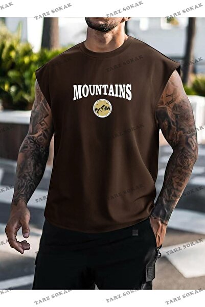 Tarzsokak Unisex MOUNTAINS PRINTED ΑΜΑΝΙΚΟ