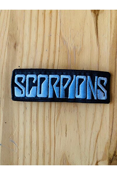 icase Scorpions Logo Patch Patch Arma (2X7 CM) Sewable