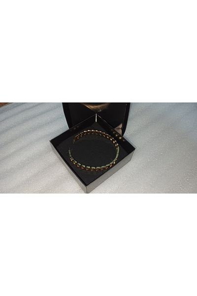 stainless steell Steel Cuff Bracelet Gold 6.5x5cm