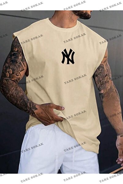 Tarzsokak Unisex NY ŠTAMPANI BEZRAKOVNI