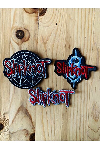 icase Slipknot Müzik grubu Logo Yama Patch Dikilebilir nakış Logo Yama Patch ...