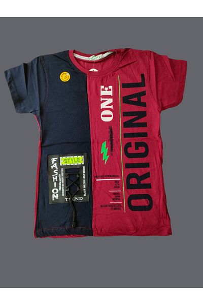 baby kids colors Tricou băiat cu imprimeu
