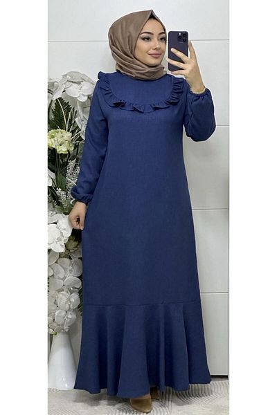 Ebrarengiz Moda ΓΥΝΑΙΚΕΙΟ ΦΟΡΕΜΑ ΛΙΝΟ ΦΟΡΕΜΑ
