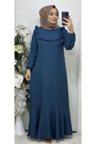 Ebrarengiz Moda ΓΥΝΑΙΚΕΙΟ ΦΟΡΕΜΑ ΛΙΝΟ ΦΟΡΕΜΑ