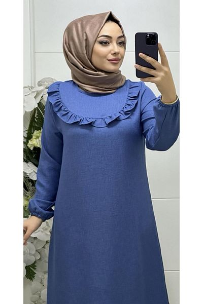 Ebrarengiz Moda ΓΥΝΑΙΚΕΙΟ ΦΟΡΕΜΑ ΛΙΝΟ ΦΟΡΕΜΑ