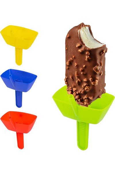 ARDSU Children's Ice Cream Holder Washable Reusable (2 Pieces)