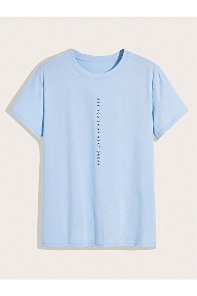 Deocept See You Printed Oversize ανδρικό μπλουζάκι Casual Boyfirend