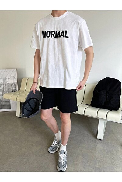 Deocept Normal printed Oversize ανδρικό μπλουζάκι Casual Boyfirend