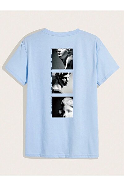 Deocept See You Printed Oversize ανδρικό μπλουζάκι Casual Boyfirend