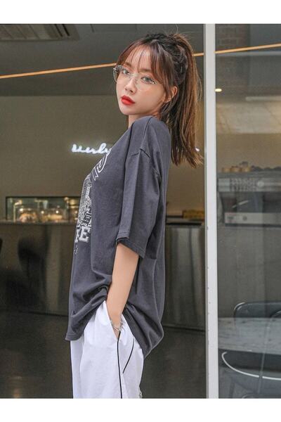 Deocept Фума Сагакус з принтом Oversize T-shirt