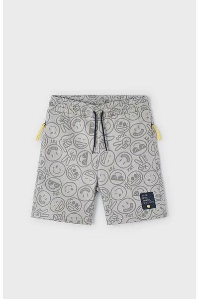 MAYORAL Men's Combed Cotton Bermuda Shorts