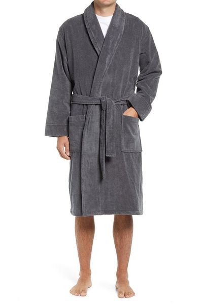 Hızsabitleme Μπουρνούζι HIZSOY TEXTILE 100% Microcotton Lux - Anthracite