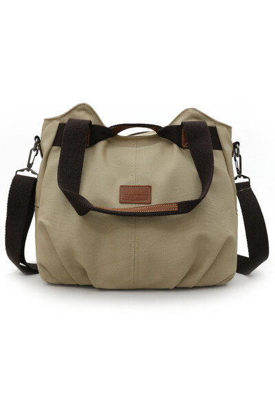 Cappadocia Vintage 3212 Demeter حقيبة كتف كريمية للنساء للاستخدام اليومي مصنو...