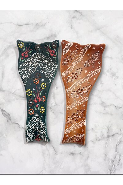 Artistic Quality Dekoratif  Tasarım Kirli Kaşık Altlığı, Kaşıklık, Kepçe Altl...