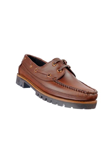 G GÜR MODA Dexters Style Genuine Leather Thick Sole Four Season Orthopedic Leather Lining Shoes