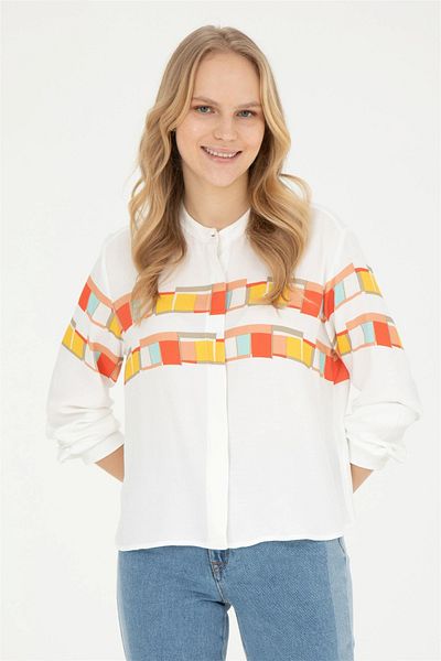 U.S. Polo Assn. Women's RED Long Sleeve Shirt ELIFFU BUTIKHOME