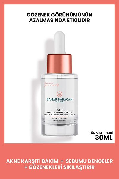 Bahar Babacan Skin Firming and Purifying 10% Niacinamide Serum 30ml