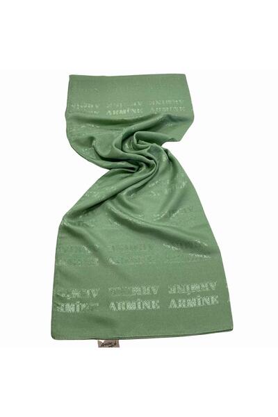 Armine Trend Soft Yeşil A Logo Şal 3-21201