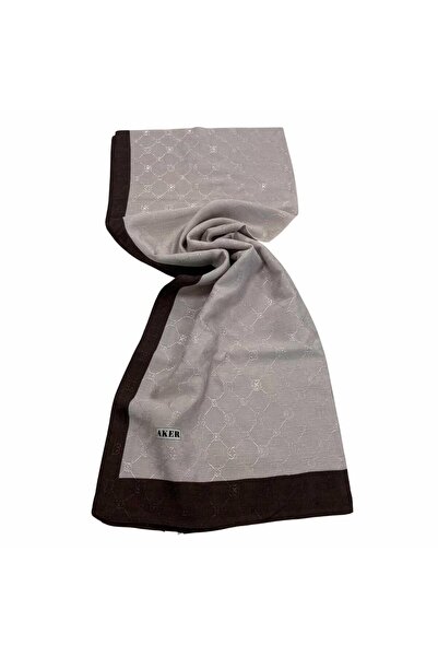Aker Koza Şal Nude Monogram Desenli 1050800-971