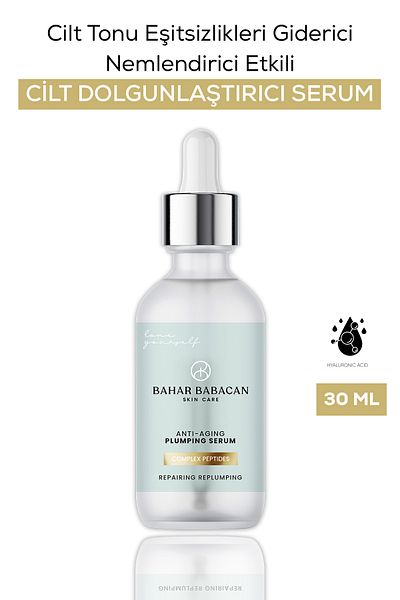 Bahar Babacan Skin Tone Inequality Removal Moisturizing Effective Skin Plumping Serum 30ml