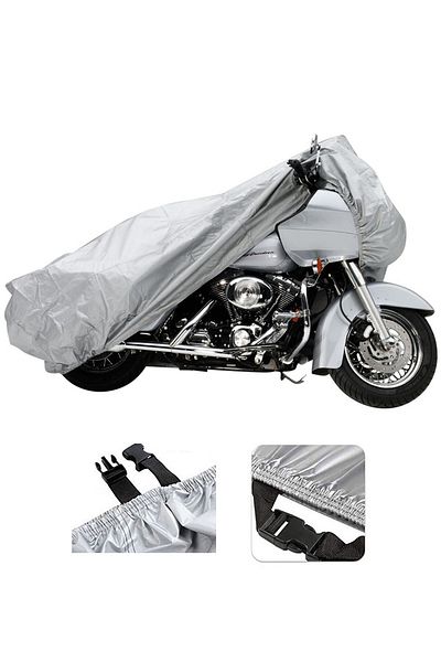 AutoBOD Modenas GT135 GRAY Motorcycle Tarpaulin