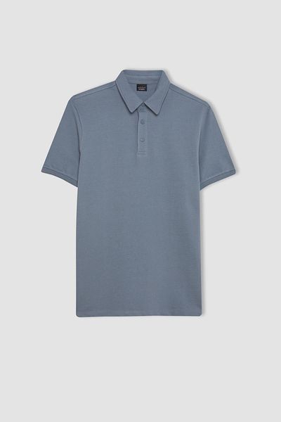 DeFacto Slim Fit Polo tričko s krátkým rukávem C4136ax24sm