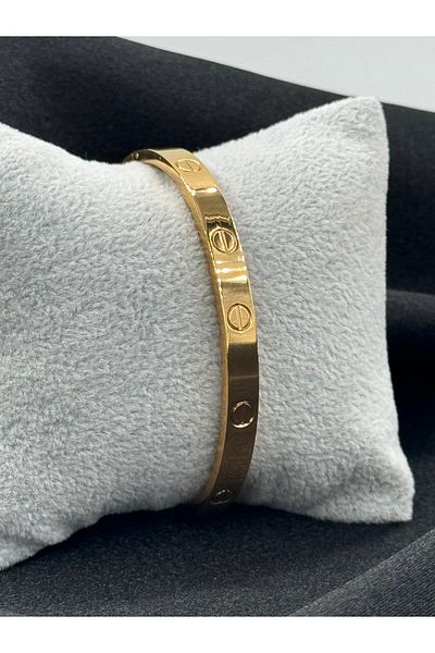 MywJewelery 18-22cm Wide Steel Bracelet