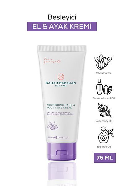 Bahar Babacan Nourishing Hand & Foot Care Cream 75ml
