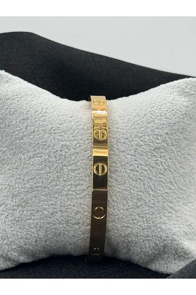 MywJewelery 18-22cm Wide Steel Bracelet