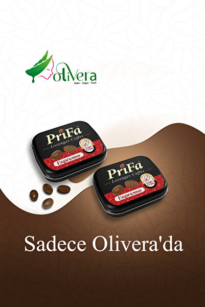 prifa 2 عبوة من أقراص القهوة، قهوة حقيقية خالية من السكر، قابلة للامتصاص بدون...