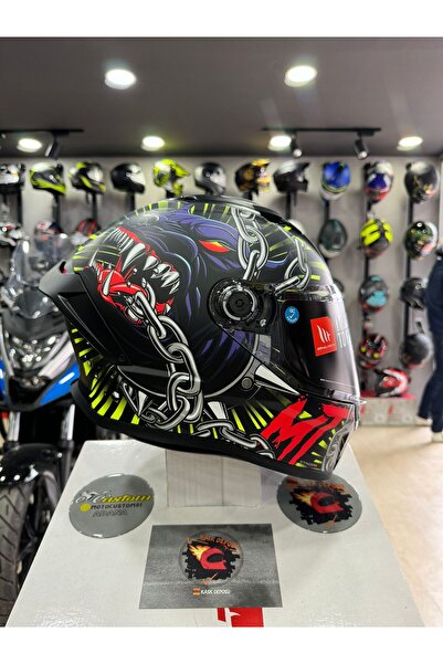 MT Helmets Stinger 2 AKIN A3 Mat Kapalı Kask