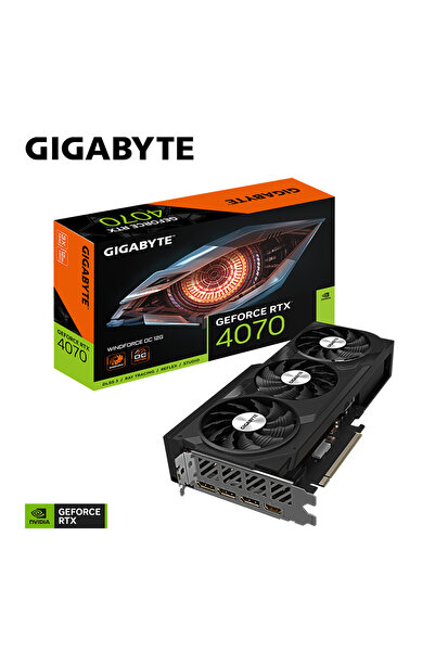 OEM GIGABYTE GV-N4070WF3OC-12GD RTX4070 12GB GDDR6X HDMI DP 192BİT